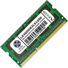 XUM DDR3 1600MHz PC3-12800 Non-ECC Unbuffered 1.35V / 1.5V CL11 204Pin SODIMM portatīvo datoru operatīvā atmiņa (8GB DDR3L (Low Voltage))