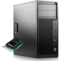 HP Z240 darbstacija - Intel Core i7-6700 3.4GHz - RAM 32- SSD NVME 256Gb + 3TB - Windows 10 Pro + Scheda Video Quadro M2000 4GB (atjaunota)