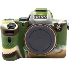 kinokoo Kameratasche Silikonhülle kompatibel für Sony A7 II/ILCE-7M2/A7M2/α7 II (Tarnung)