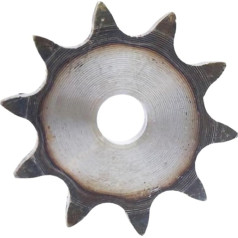 Rūpnieciskā Stirnradgetriebe 10-25 Zähne, Prozessloch, 08B, Kettenantrieb, flaches Kettenrad, Rollenkette, Zahnteilung, 12,7 mm Kohlenstoffstahl, Industrie-Kettenrad ( Izmērs : 14 zobi (Caurums 12 mm) )