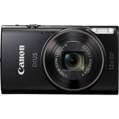 Canon IXUS 285 kompaktkamera ar 3 collu LCD ekrānu - melna