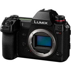 Panasonic Lumix DC-S1RE-K bezspoguļa pilna kadra kamera, 5K 30p/25p/24p video ierakstīšana ar atlokāmu ekrānu (profesionālas video funkcijas, 5 asu Dual I.S. 2, bez objektīva, melna)