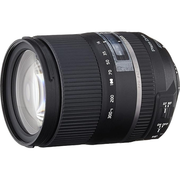 Tamron 16-300 mm F/3.5-6.3 Di-II VC PZD Universālais tālummaiņošanas tālummaiņa für Nikon DX DSLR-kameras