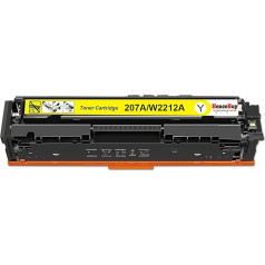 HenceBuy With Chip 207A W2212A Yellow Toner Suderinamas su HP 207X W2212X tonerio kasete, skirta HP Color Laserjet Pro MFP M283fdw M282nw M283fdn M255dw M255nw M283 M282 M255 Spausdintuvas