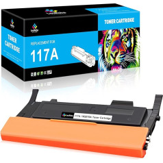 LeciRoba 117A, skirtas HP W2070A W2071A W2072A W2072A W2073A 117A toneris, skirtas HP Color Laser MFP-179fnw MFP-179fwg MFP-178nwg MFP-178nw , skirtas HP Color Laser 150nw 150a spausdintuvui (1- juodas)