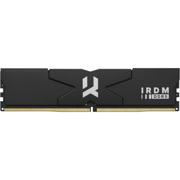 Goodram - DDR5 atmiņas modulis IRDM 2x16GB KIT 6800MHz CL34 SR DIMM BLACK V Silver - Iekšējā - DRAM - personālajam datoram - galddatoram - klēpjdatoram - spēlēm - spēlētājiem - grafiskajai rediģēšanai - atmiņas paplašināšanai