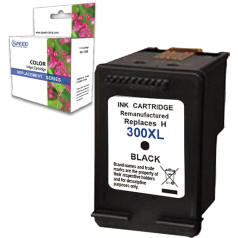 Tintes kasetne, kas saderīga ar HP 300 XL Black 300XL Printer Deskjet F2480 F2420 D5560 D2560 Envy 110 Photosmart C4680