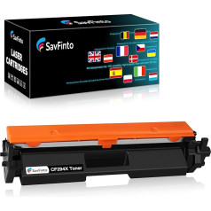 SavFinto 94X tonera lādētājs HP CF294X CF294A 94A tonera kasetnei, kas saderīgs ar HP Laserjet Pro M118dw MFP M148dw M148fdw M148fdw M149fdw (1 melns)