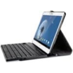 Targus THZ219UK Tastatur für Mobilgeräte Schwarz Bluetooth - Tastaturen für Mobilgeräte (melns, melns, ar silikonu, Samsung, Galaxy Tab 3 10.1, 25,6 cm (10.1 Zoll))