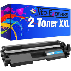 Tito-Express 2 Toneris XXL HP CF230X 30X | Piemērots HP Laserjet Pro M203 M203DN M203DW MFP M227FDN M227FDW M227FDW M227SDN | 3500 lappuses