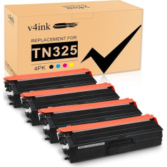 v4ink Toneris Saderīgs ar Brother Laserjet Pro HL 4150CDN 4140CN 4570CDW 4570CDWT MFC 9460CDN 9465CDN DCP 9055CDN HL L8250CDN MFC L8650CDW 8850CDW Brother TN325 TN326 TN345 TN345 75 TN3. 95 sērija