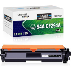 SINOPRINT saderīgs toneris priekš HP 94A CF294A priekš Laserjet Pro M118 M118dw MFP M148 M148dw M148fdw M148fw M148fw M 118 M 118dw M 148 M 148dw M 148fdw M 148fw M 148fw (Black, 1-Pack)