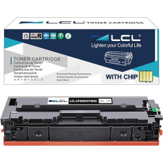 LCL saderīga tonera kasetne 201X CF400X CRG-22 ar augstu ražību (1 gab., melna), kas paredzēta HP Color Laserjet Pro M252dw M252n MFP M277dw M277n MFP-M277c6