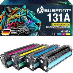 Bubprint 131X kompatibel als Ersatz für 4 Toner HP 131A HP 131X für HP LaserJet Pro 200 Color MFP M276nw Toner M276n M251n M251nw Color LaserJet Pro CM1415fn CM1415fnw CM1312 CP1525 CP151515N