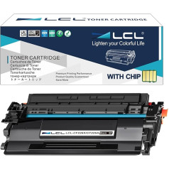 LCL saderīga tonera kasetne ar 26A 26X CF226A CF226X 9000 lappuses (1 gab., melna) priekš HP Laserjet Pro M402n M402d M402dn M402dw MFPM426dw M426fdn M426fdw