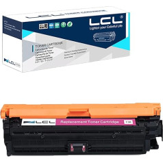 LCL Kompatibel Remanufactured Tonerkartusche 307A CE743A (1 Magenta) Ersatz für HP Color Laserjet CP5225 CP5225n CP5225dn