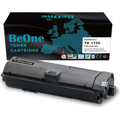 BeOne TK1150 TK-1150 TK 1150 1T02RV0NL0 Tonera kasetne, kas ir saderīga ar Kyocera ECOSYS M2135dn P2235dn M2635dn M2635dn M2635dw M2735dn printeri (1 melna)