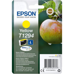 Epson Original T1295 Tinte Apfel, SX420W BX320FW SX620FW BX/SX525WD BX625FWD BX305FW B42WD BX925FWD BX635FWD BX535WD SX435/440W BX630FW SX235W WF7015 7515 7525 3010 3520 3540.