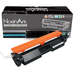 NoahArk saderīgs ar HP CF217A 17A tonera kasetne, kas paredzēta HP Laserjet Pro M102a/M102w HP Laserjet Pro MFP M130a/MFP M130fn/MFP M130fw/M130nw printerim (ar mikroshēmu 1 melns)