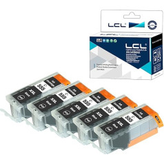 LCL 8049B003 PGI-555 XXL PGBK (5Stücke PGBK) Tintepatrone Kompatibel für Canon PIXMA IX6850 MX925 MX725