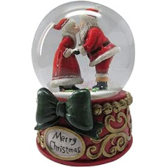 Kurt S. Adler Kurt Adler Music Mr. & Mrs. Claus 100 mm Snow Globe, Multi-Colour