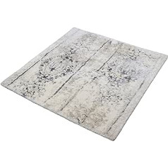 Caracas 4065146135 Kleine Wolke vannas paklājiņš 60 x 60 CM sudrabaini pelēks