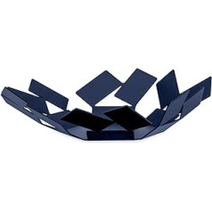 Alessi La Stanza dello Scirocco MT01 DAZ Steel Bowl Epoxy Resin Varnished Blue