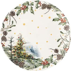 Hutschenreuther Collectable Series 2023 On the Christmas Tree Cookie Plate 28 cm