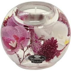 Dreamlight Yamila Modern Glass Tea Light Holder Diameter 9 cm Exclusive Handmade in Germany