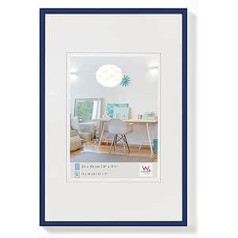 walther design KV460L New Lifestyle Plastic Picture Frame, Blue, 40 x 60 cm