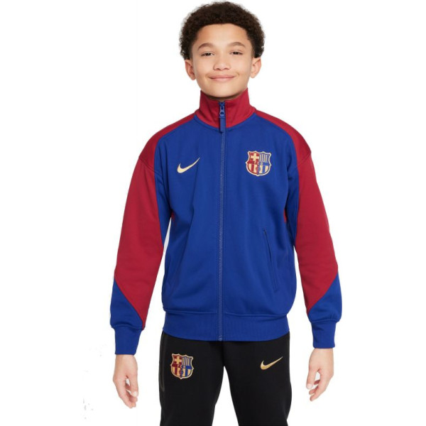 FC Barcelona Academy Anthem Home Jr sporta krekls FQ0003-455 / XL (158-170cm)