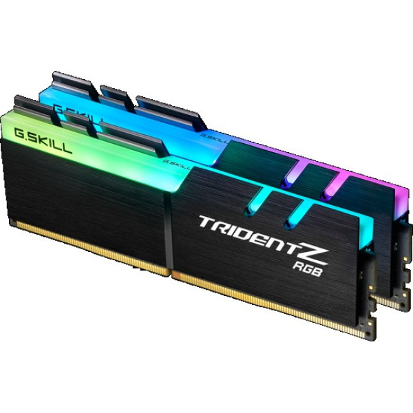 Atmiņa tridentz rgb f4-3200c16d-16gtzr (ddr4 dimm; 2 x 8 gb; 3200 mhz; cl16)