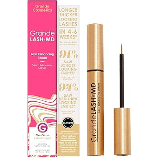 Grande Cosmetics Grande LASH-MD skropstu palielinošs serums, 2 ml