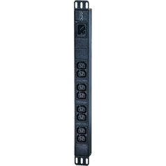 Barošanas sloksne epdu1016b pdu easy basic 1u, 16a, 8xc13