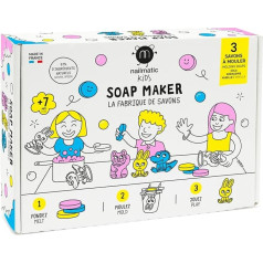 Nailmatic Kids Soap Maker Мыловаренный завод - Творческий дизайн - Изготовление мыла для детей - Набор для изготовления мыла 