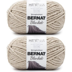 Bernat Blanket BB Almond dzija - 300g iepakojums - Poliesters - #6 Super Bulky - 220 metri - Adīšana, tamborēšana, rokdarbi un amigurumi