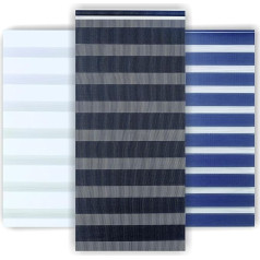 Funky sīkrīkus diena un nakts Zebra Roller Blind Double Layer Auduma bērnu drošības aizkari Austrumu Fit necaurspīdīgs un caurspīdīgs Vision Logu žalūzijas dzīvojamā istaba Biroja Virtuves žalūzijas