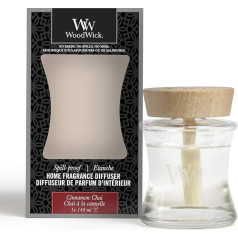 Woodwick Cinnamon Chai Rattan difuzors 5oz