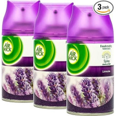 3x Airwick Colors of Nature Lavender gaisa atsvaidzinātājs Fresh Matic Max - 250ml