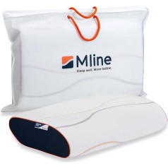 M LINE Pillow You Orange L spilvens Memory Foam Optimāla ventilācija Orange 55 x 35 x 11 cm