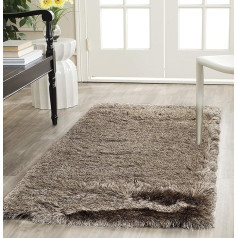 SAFAVIEH Paris Shag Collection Shaggy Rug for Living Room Dining Room Bedroom High Pile Shaggy Rug Shaggy Rug Shaggy Rug Shaggy Rug for Living Room Dining Room Bedroom 27 x 96 Inch