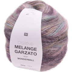 Rico Design Creative Melange Gauze Aran 200 g, 700 m, Lilac/Turquoise