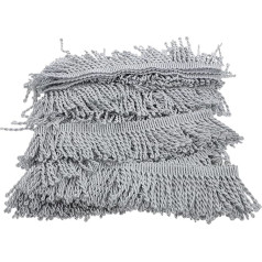 1 Roll Fringe Fringe Lace Lace Trim Ribbon Aizkaru greznojums Kokvilnas bārkstis bārkstis DIY amatniecība Lampas noformējums Trims kleita Zelta spilvens Twist poliestera dzija