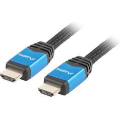 Premium hdmi-hdmi m/m v2.0 kabelis 3m melns