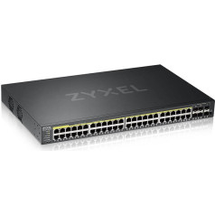 Коммутатор gs2220-50hp 48xgbe l2 poe switch 1y ncc pro gs2220-50hp-eu0101f