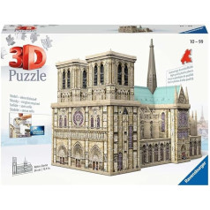 Ravensburger 3D Puzzle 12523 Collu Notre Dame 3D Puzzle pieaugušajiem