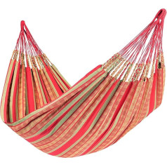 Tropilex South American Double Hammock | Handmade | Fairtrade | 7 Styles & 9 Colours to Choose From | Flexible & Durable | Perfect for the Garden, Camping and Travel