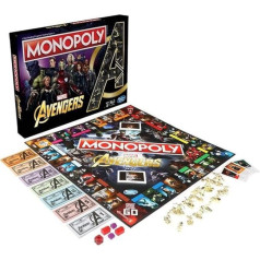 Hasbro Monopoly Avengers, daudzkrāsains, vienkāršs (5.01099E+12)