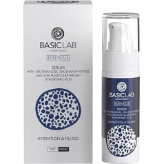 BasicLab Dermocosmetics sejas serums ar 15% trehalozes | 30 ml | Sievietēm un vīriešiem, lietošanai dienā un naktī Mitrinošs, atjaunojošs, grumbas reģenerējošs serums