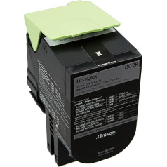 Grąžinimo programa Tonerio kasetė Lexmark 80 °C juoda